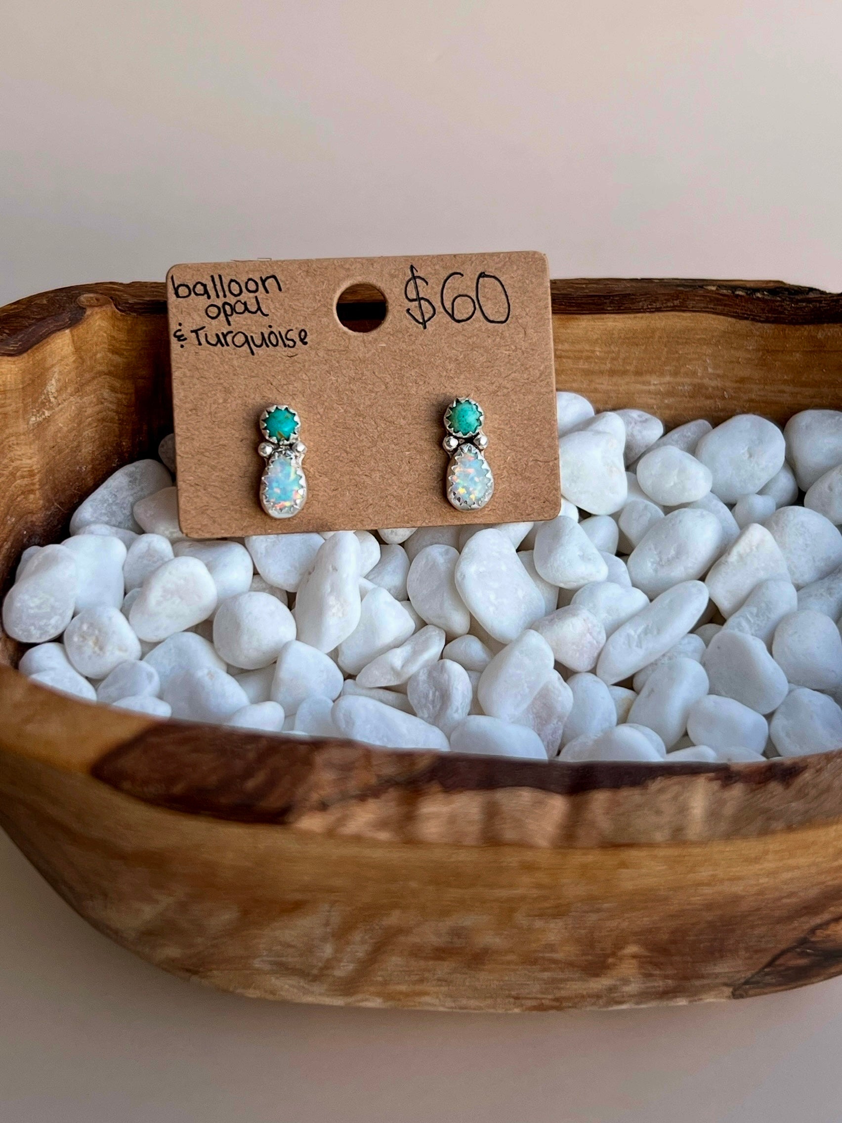 Balloon Opal and Turquoise