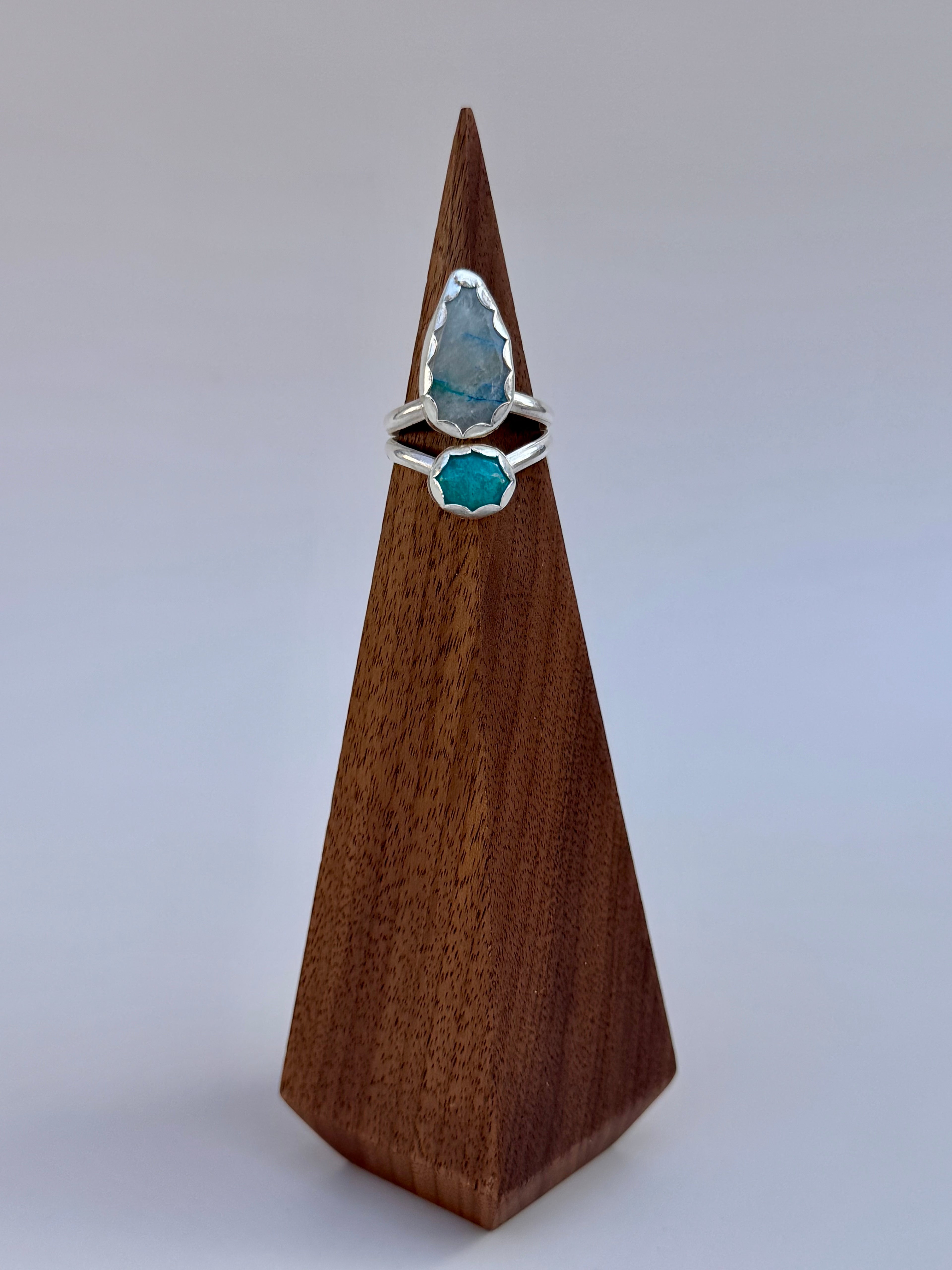 Larimar and Turquoise Size 8